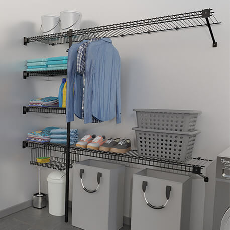 Practi closet Rejiplas closet en rejilla