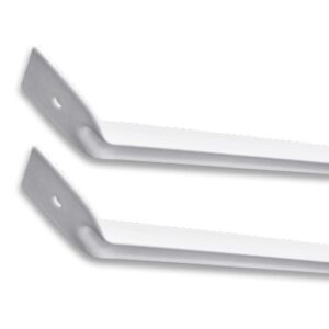 2 soportes diagonales para entrepaños de 40 cm