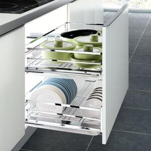 Canasta platero mueble bajo Diamante para módulo de 90 cm