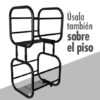 Estanteria 2 niveles delux marca rejiplas ideal para colgar en la pared o en el piso