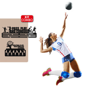 SET X2 PERCHEROS PARA MEDALLAS Y ACCESORIOS VOLLEYBALL