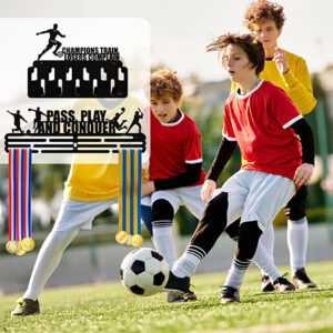 SET X2 PERCHEROS PARA MEDALLAS Y ACCESORIOS SOCCER