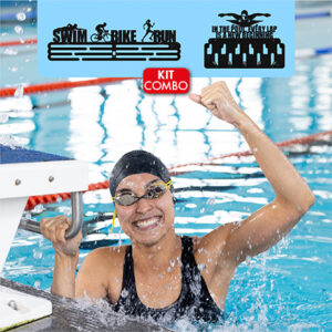 SET X2 PERCHEROS PARA MEDALLAS Y ACCESORIOS SWIMMING